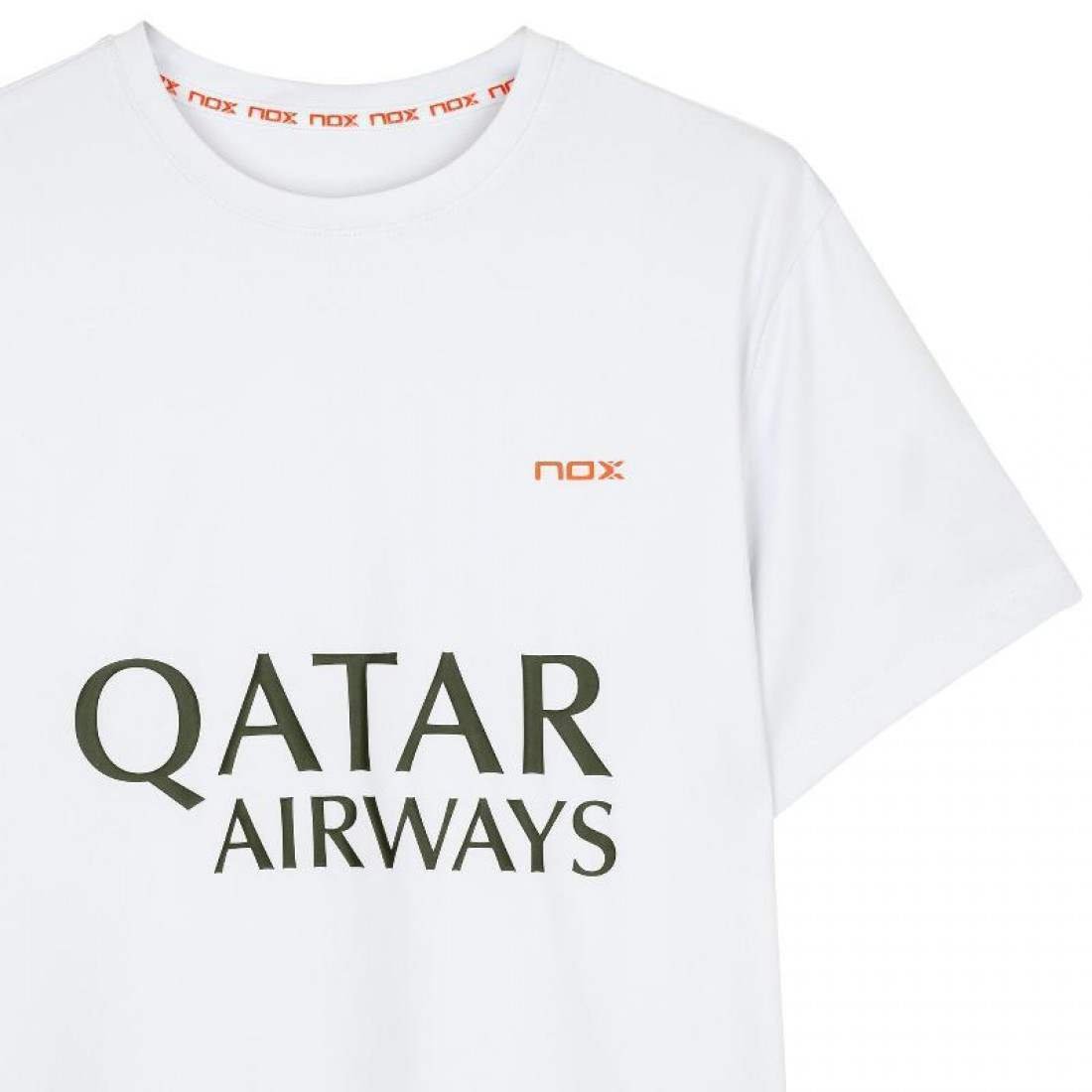 Camiseta Nox Agustin Tapia sponsorise AT10 Blanco 2024