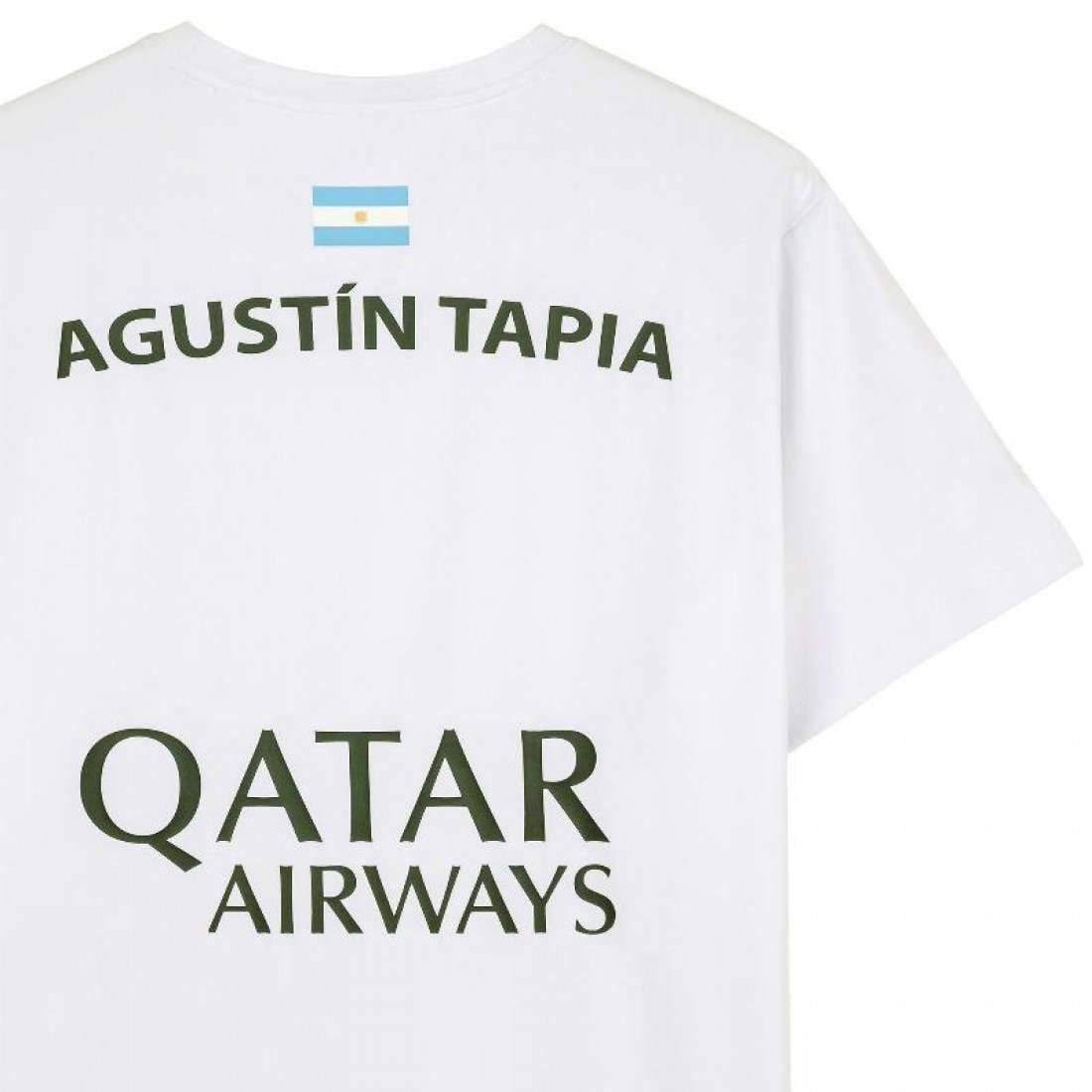 Camiseta Nox Agustin Tapia sponsorise AT10 Blanco 2024