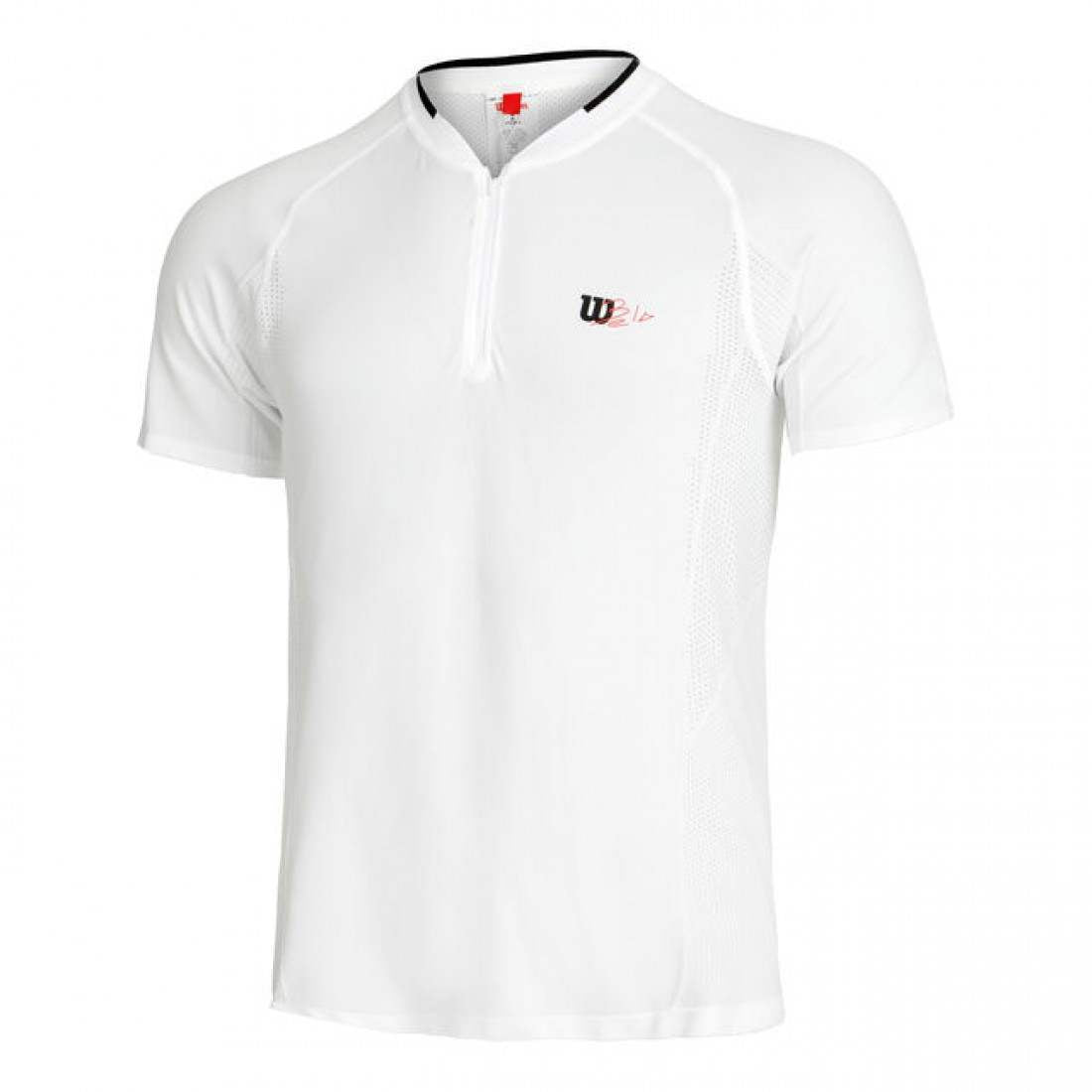 Camiseta Wilson Bela Seamless Ziphnly 2.0 Blanco - Barata Oferta Outlet