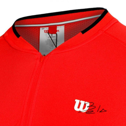 Camiseta Wilson Bela Seamless Ziphnly 2.0 Rojo - Barata Oferta Outlet