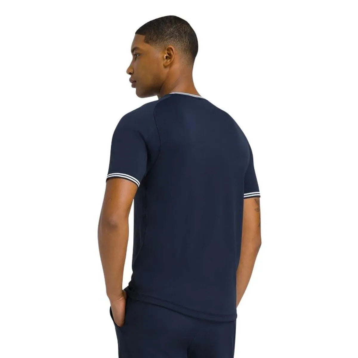 Camiseta Wilson Court Performance Crew Azul Marino
