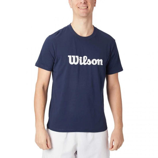 Camiseta Wilson Team Graphic Azul Marino | Tienda Padelpoint