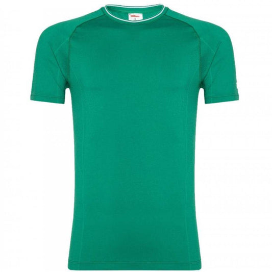 Camiseta Wilson Team Seamless Crew Verde
