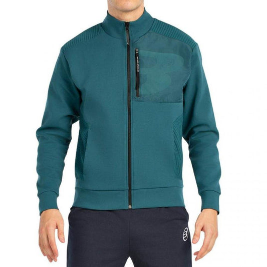 Chaqueta Bullpadel Breen Verde Oscuro