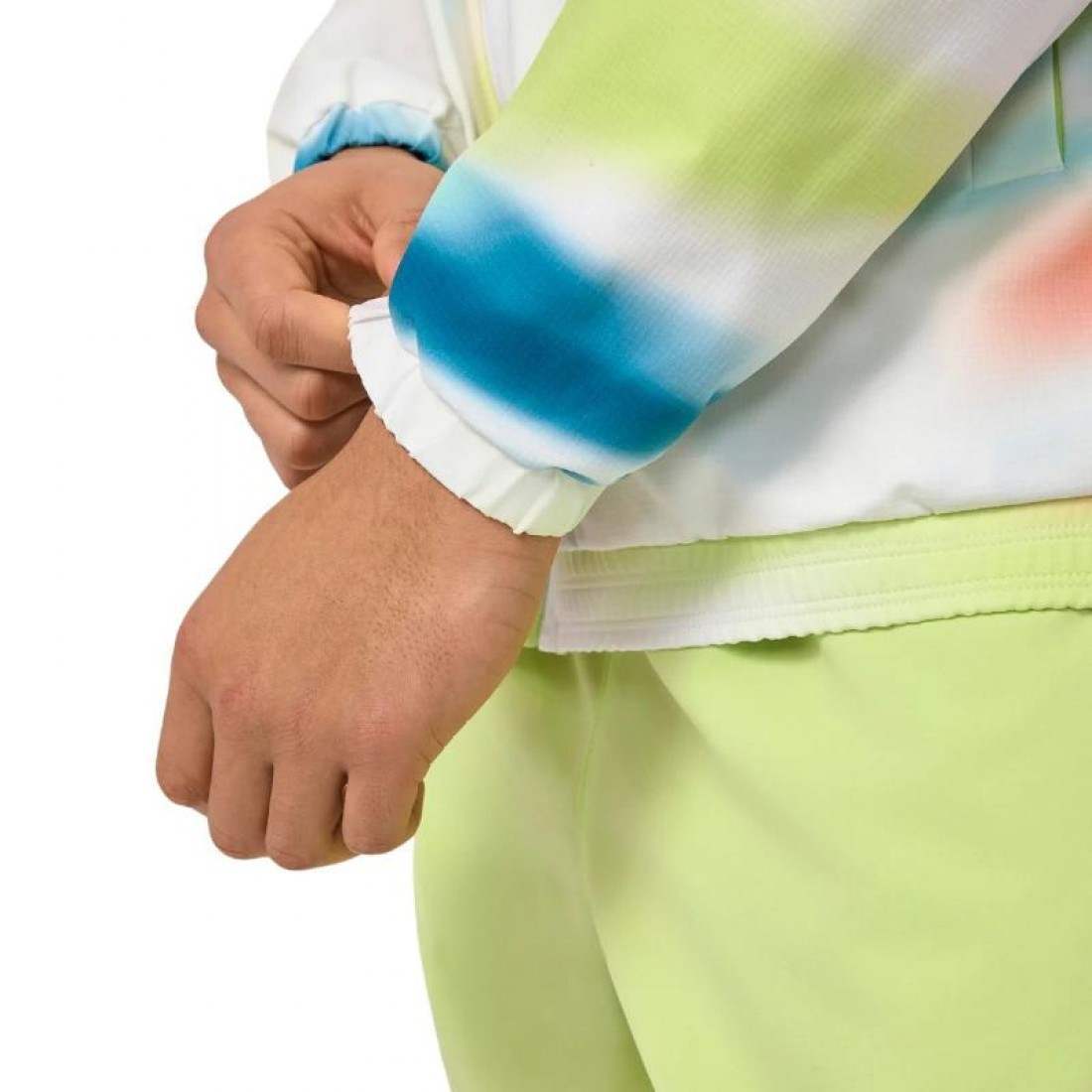 Chaqueta Head Blur Print