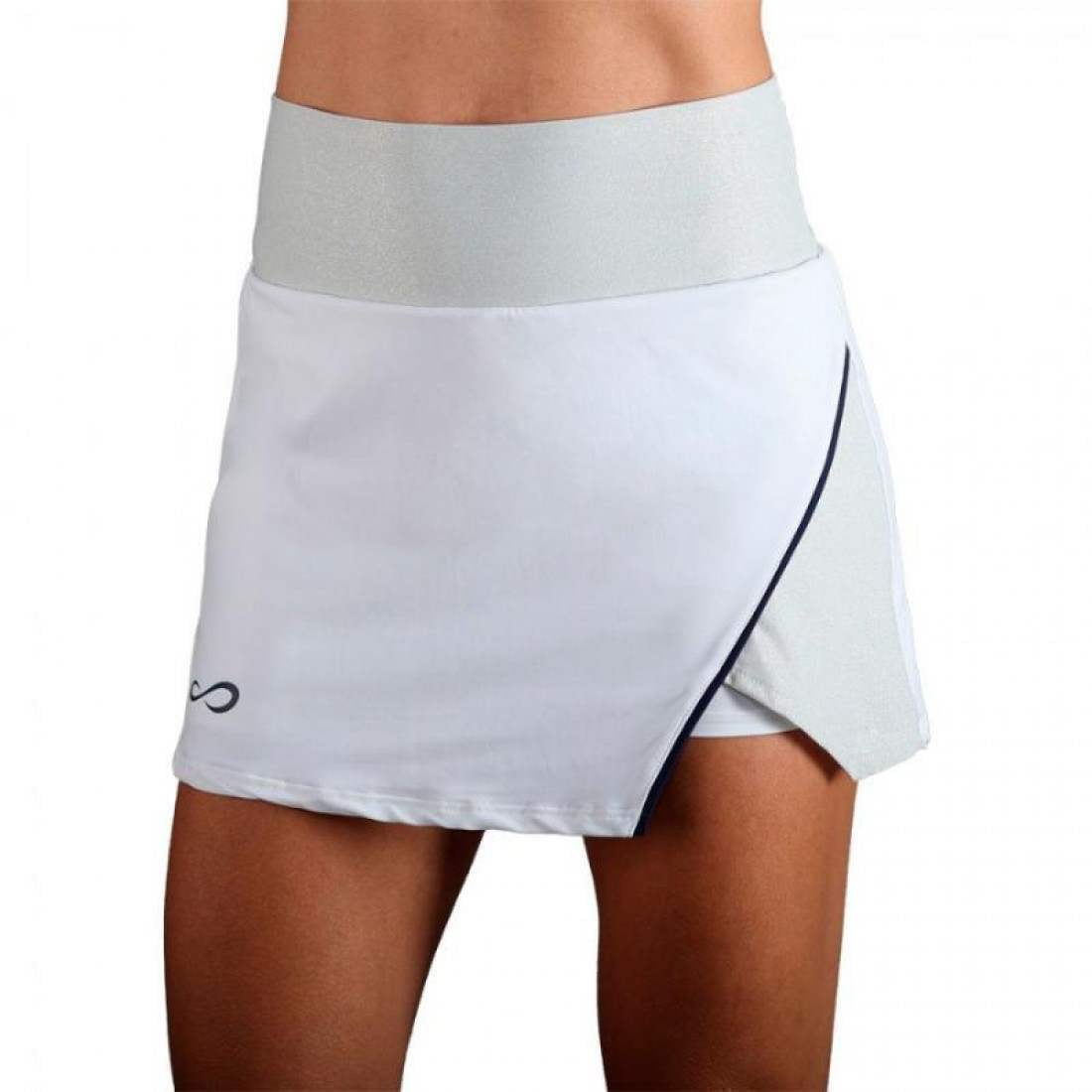 Falda Endless Zephyr Blanco Plata