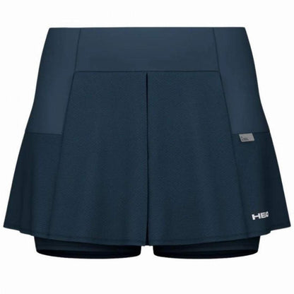 Falda Head Performance Azul Marino Plata