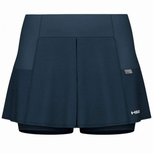 Falda Head Performance Azul Marino Plata