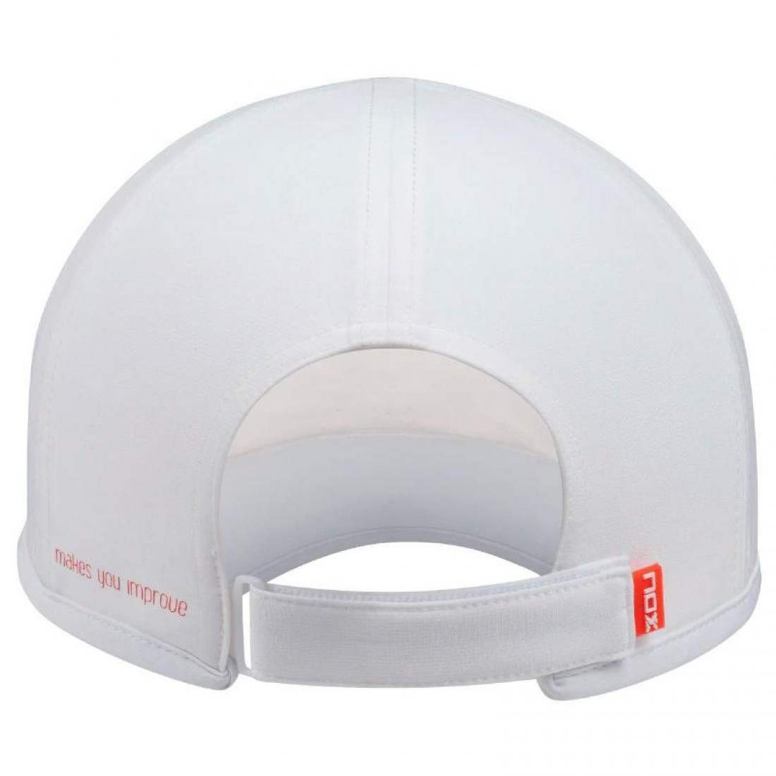 Gorra Nox Blanco Rojo