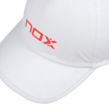 Gorra Nox Blanco Rojo