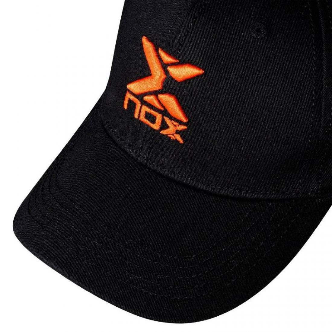 Gorra Nox Street Negro Rojo
