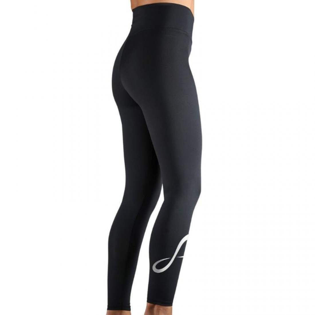 Mallas Endless Cross Pocket Negro Blanco