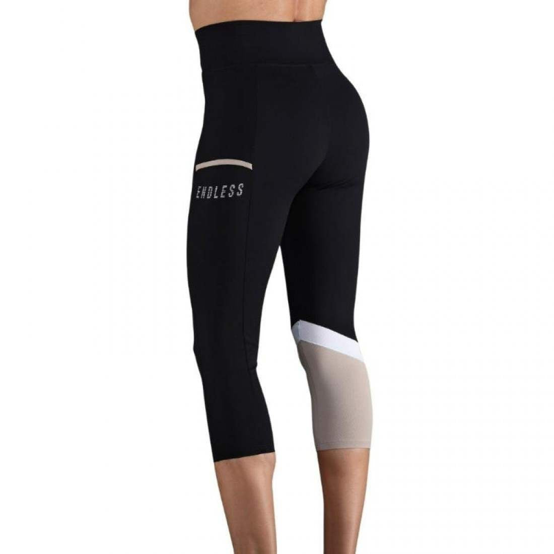 Mallas Endless Line Pocket HW Negro Delave