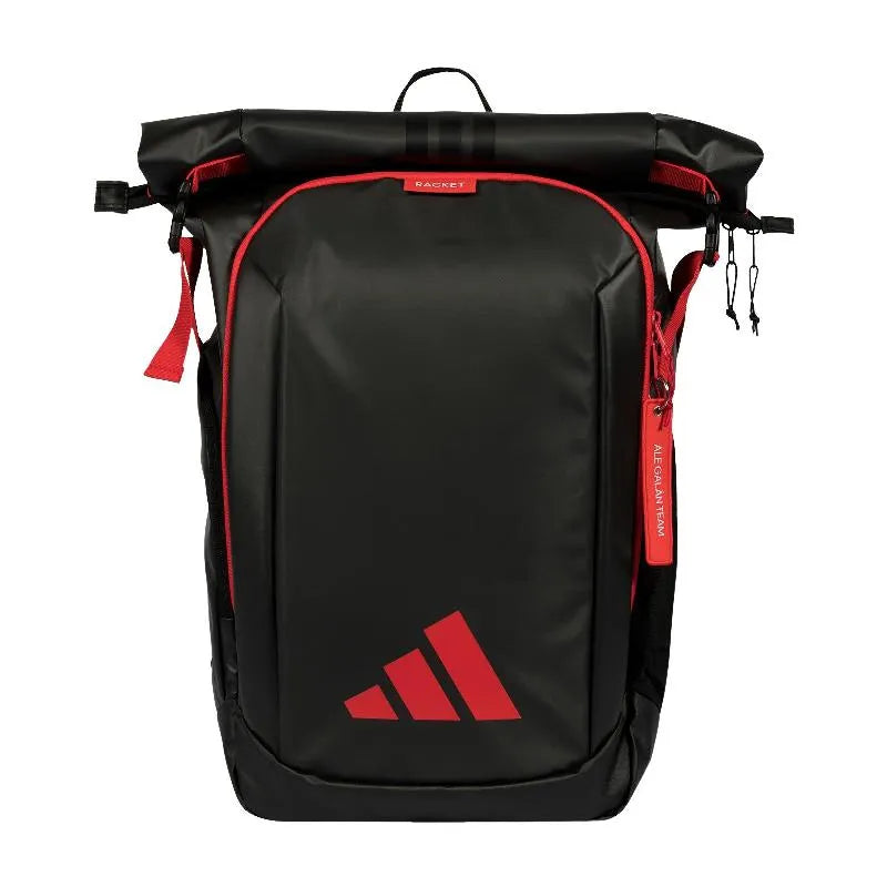 Mochila Adidas Ale Galan Multigame 3.5 Negro Rojo - Image 1