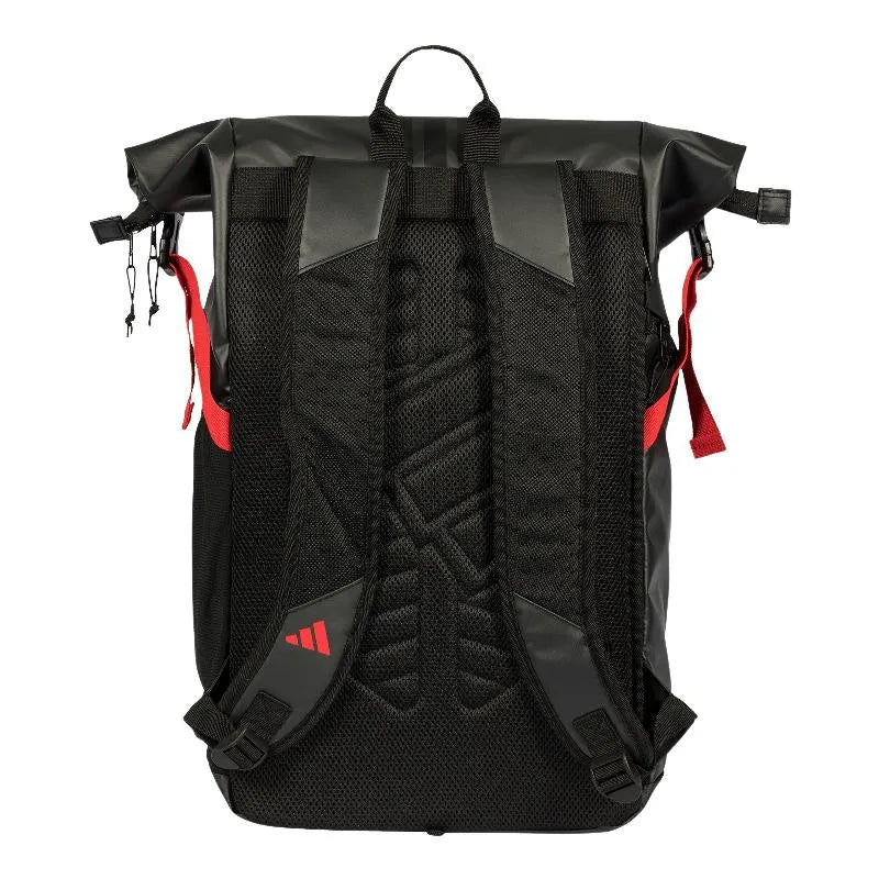 Mochila Adidas Ale Galan Multigame 3.5 Negro Rojo - Image 2