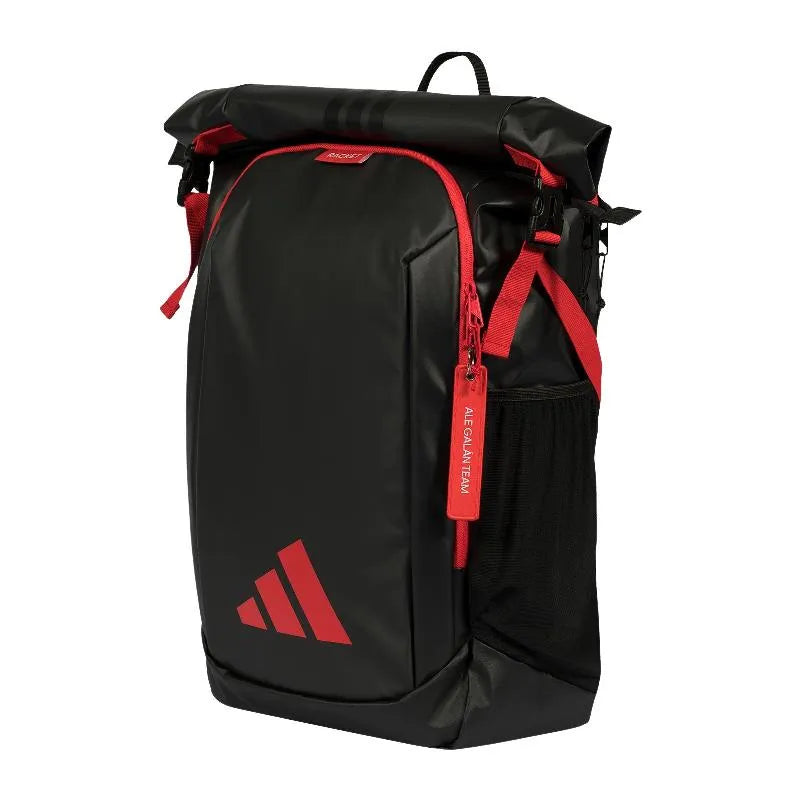 Mochila Adidas Ale Galan Multigame 3.5 Negro Rojo - Image 3