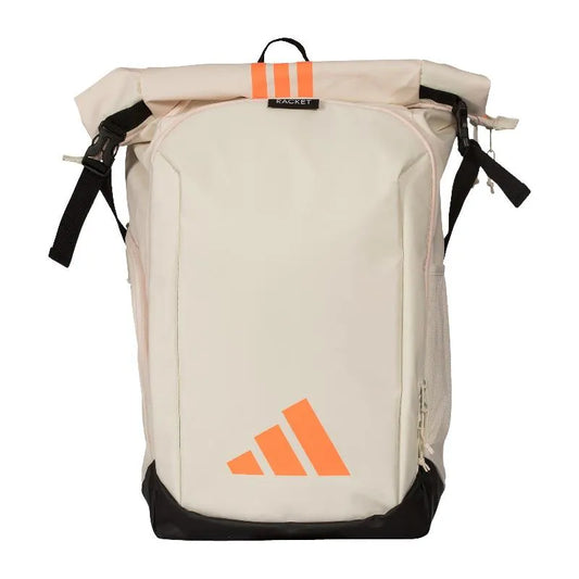 Mochila Adidas Multigame 3.5 Blanco Tiza Naranja - Image 1