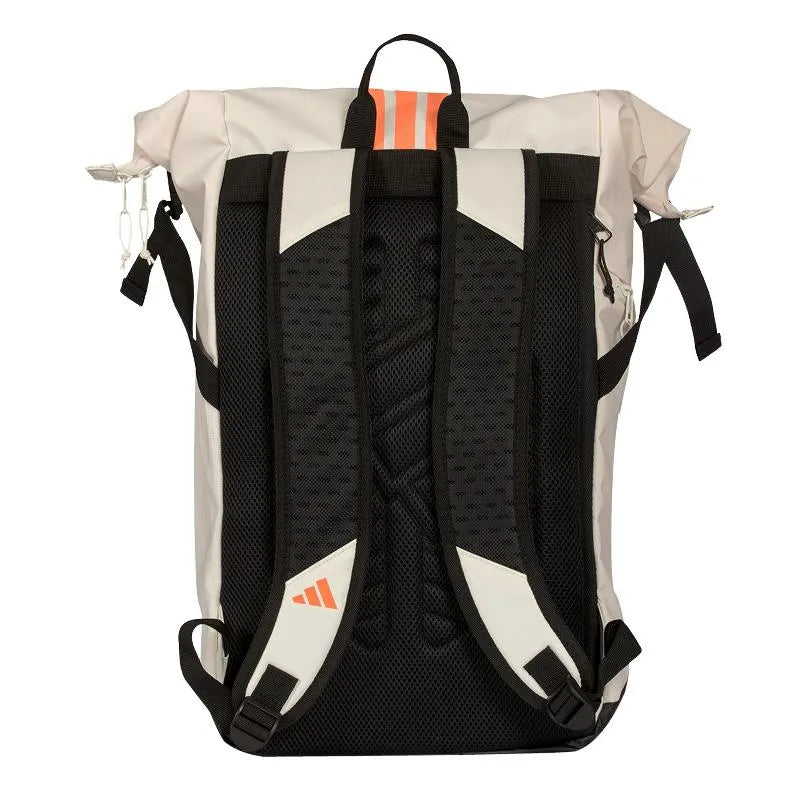 Mochila Adidas Multigame 3.5 Blanco Tiza Naranja - Image 2