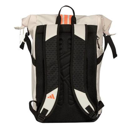 Mochila Adidas Multigame 3.5 Blanco Tiza Naranja - Image 2