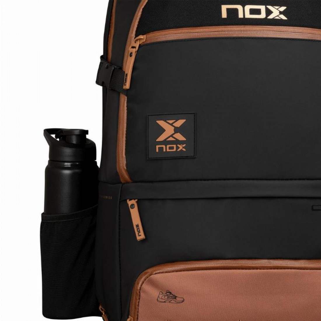 Adidas Mochila Nox AT10 Luxury Open Series Negro Marron