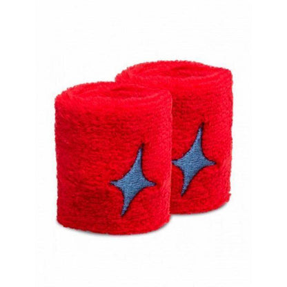 Serre poignet STARVIE ROUGE BLEU 2 UNITES