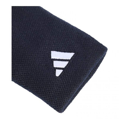 Muñequeras Adidas Azul Oscuro Blanco Grande 2 Unidades
