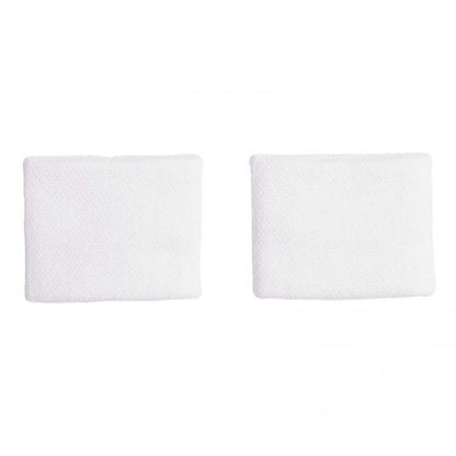 Muñequeras Adidas Blanco Naranja 2 Unidades