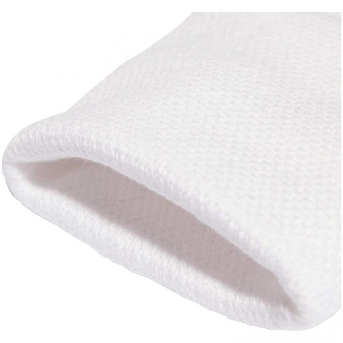 Muñequeras Adidas Blanco Naranja 2 Unidades