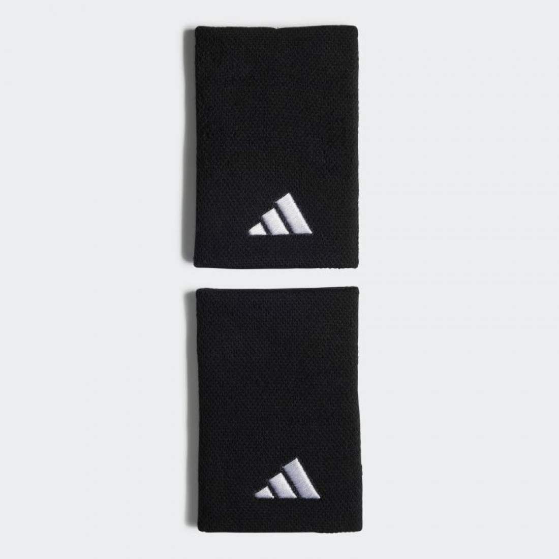 Muñequeras Adidas Negro Grande 2 Unidades