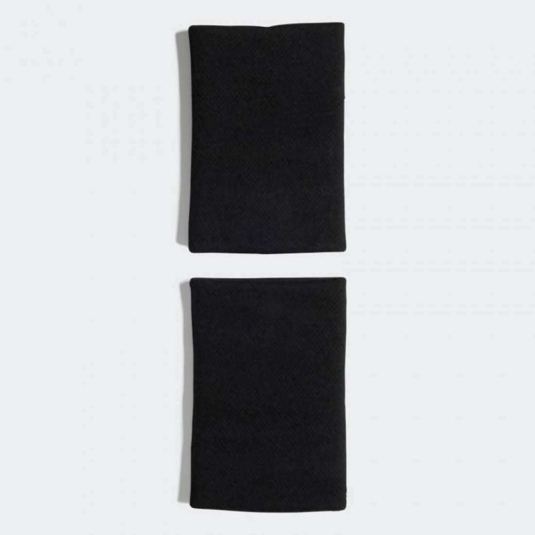 Muñequeras Adidas Negro Grande 2 Unidades