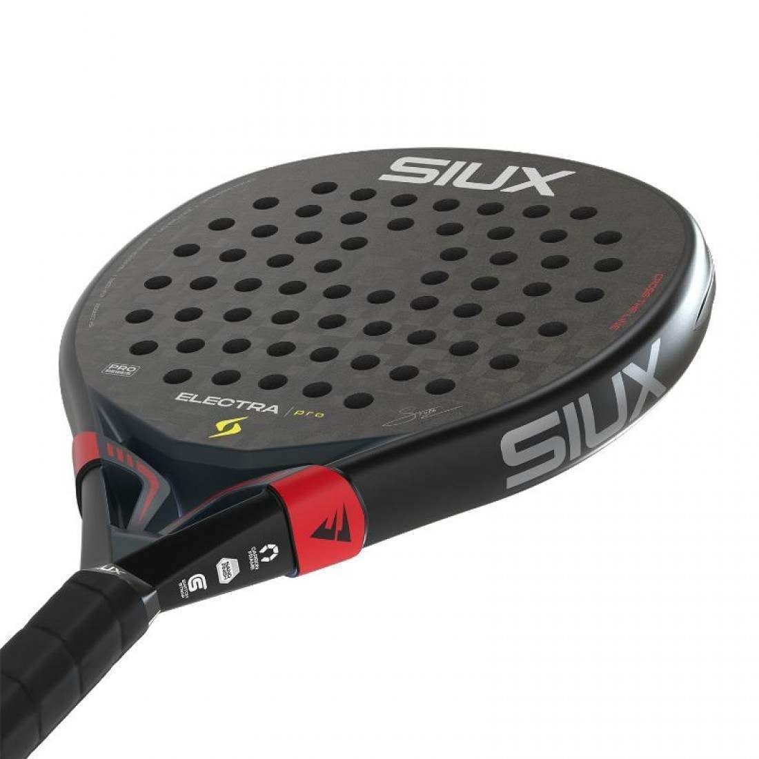Pala Siux Stupa Electra Pro 2026 Negro Rojo