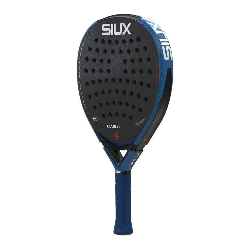 Raquette Siux Tino Libaak Diablo Pro 2026 Bleu Royal - Image 3