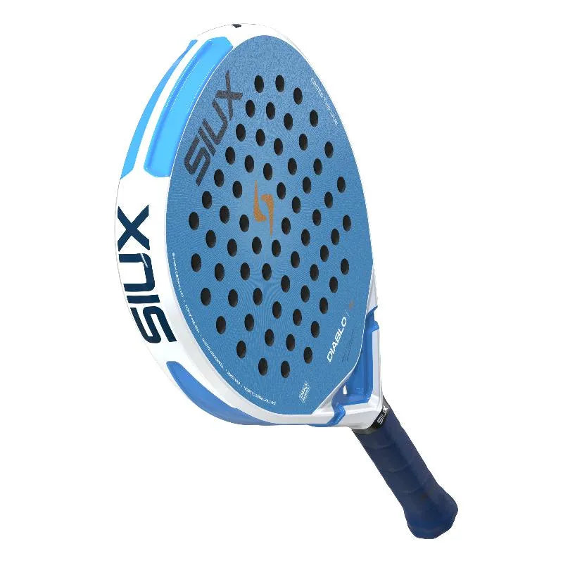 Raquette Siux Tino Libaak Diablo Pro SE Bleue - Image 6