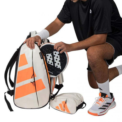 Adidas Multigame 3.5 White Chalk Orange Padel Bag