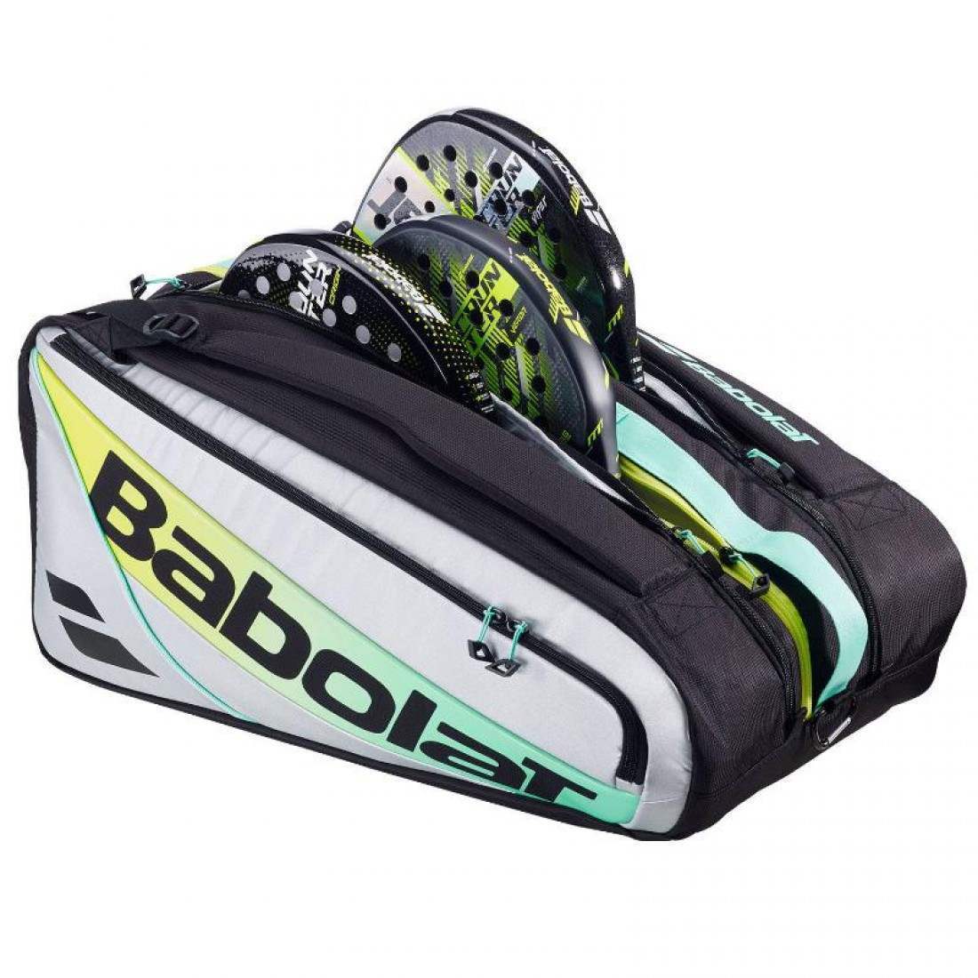 Head Babolat RH Pro Padel Black Silver Multicolor Padel Bag