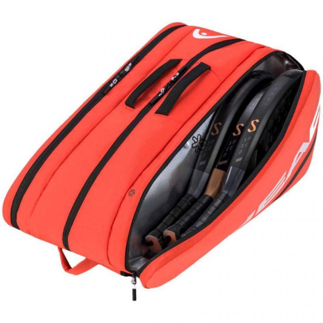 Sac à Raquette Head Tour Padel L Fluor Orange