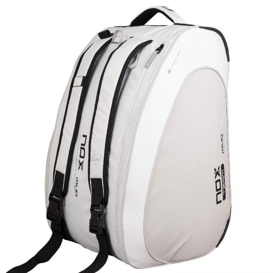 Adidas Nox ML10 Team White Gray Padel Racket Bag