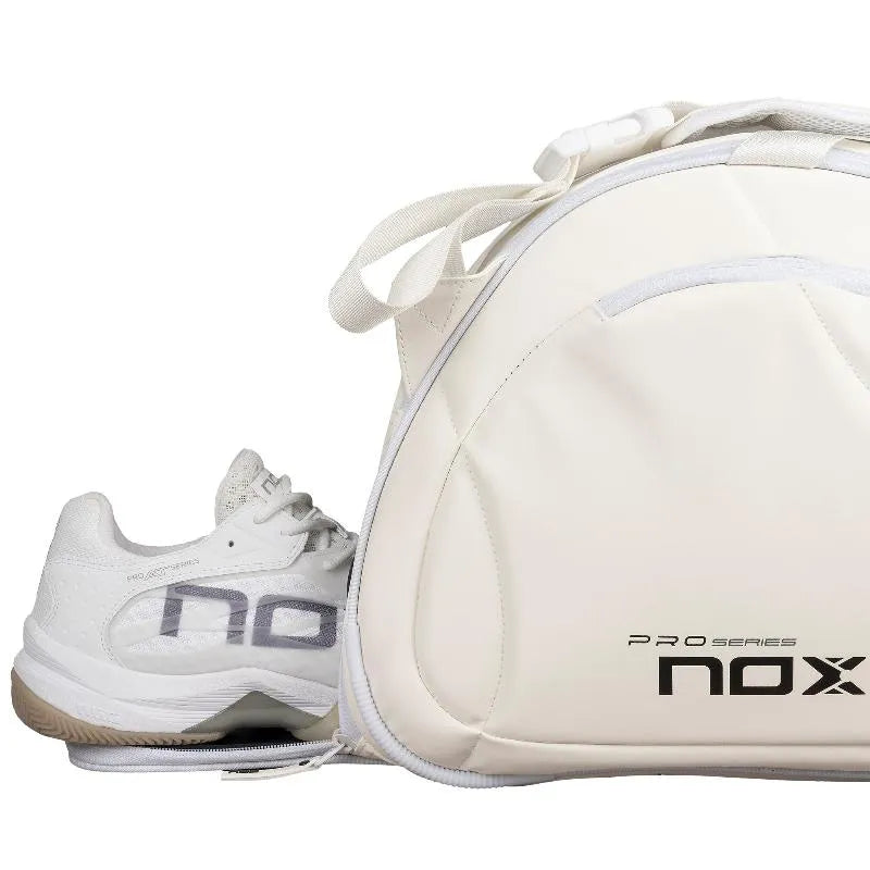 Sac de raquette de padel Nox Pro Series blanc - Image 8