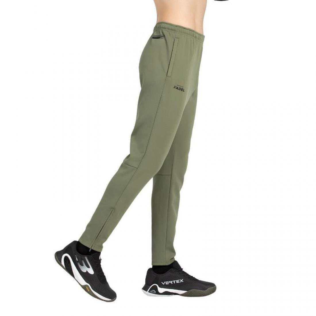 Pantalon Bullpadel Premier Padel Pupo Kaki