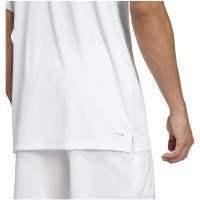 Polo Adidas Club 3 Stripes Blanco Negro