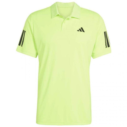 Polo Adidas Club 3 Stripes Lucid Limon