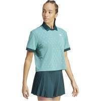 Polo Femme Adidas Original Pro London Turquoise