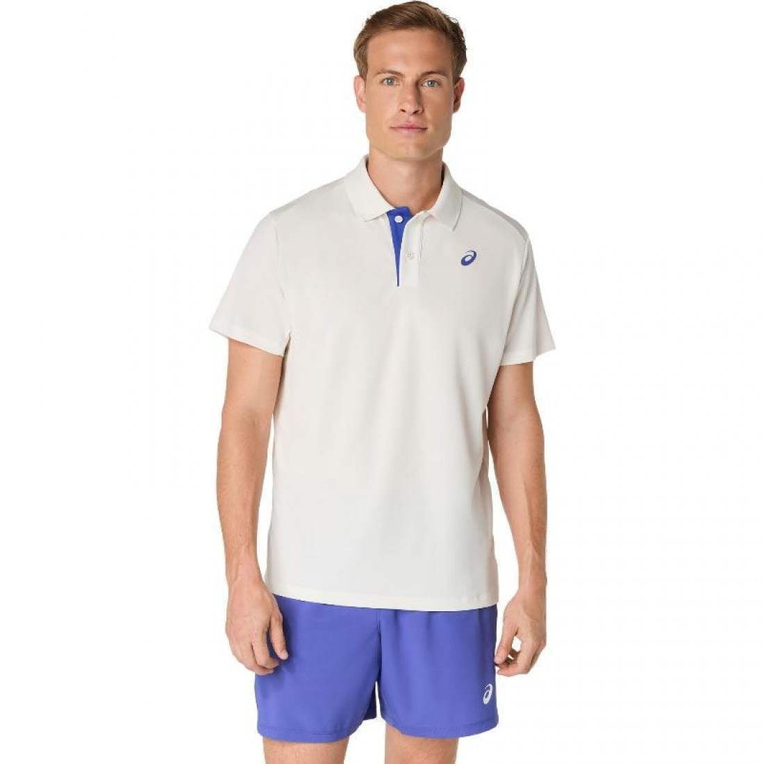 Polo Asics Court Crema