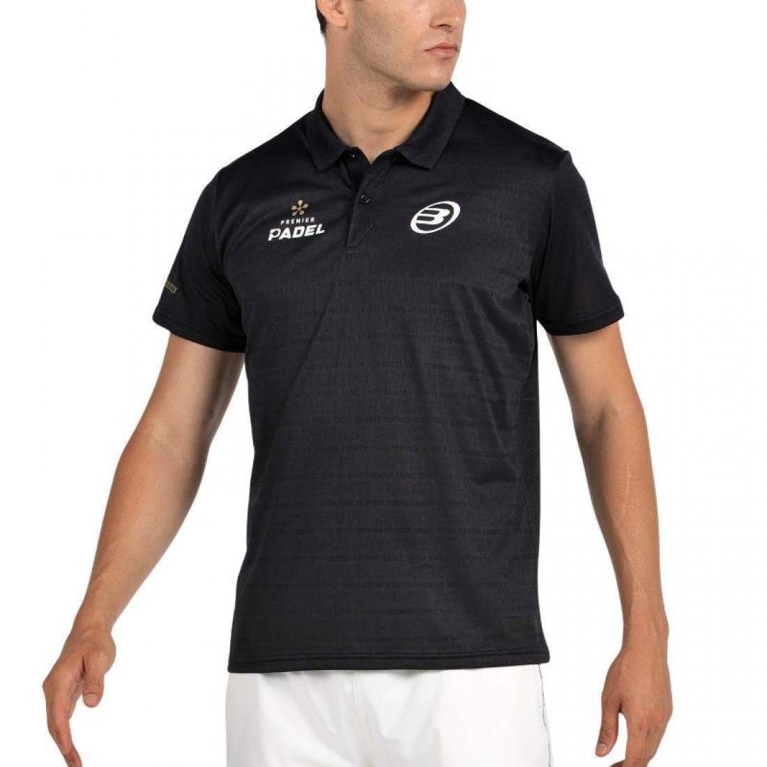 Polo Bullpadel Premier Padel Pompier Negro