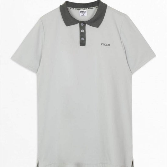 Polo Nox Pro Gris Claro - Barata Oferta Outlet