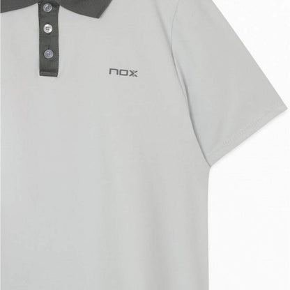 Polo Nox Pro Gris Claro - Barata Oferta Outlet