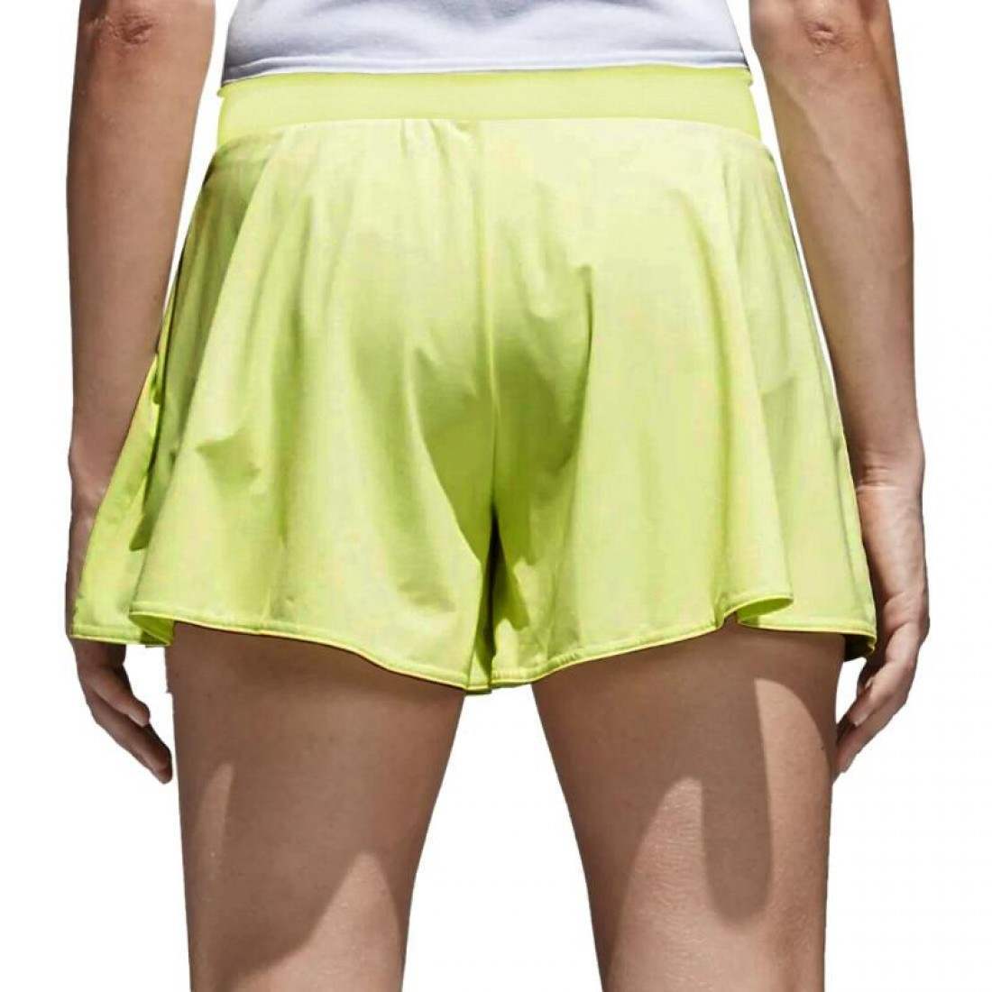 Short Adidas Melbourne Amarillo Mujer