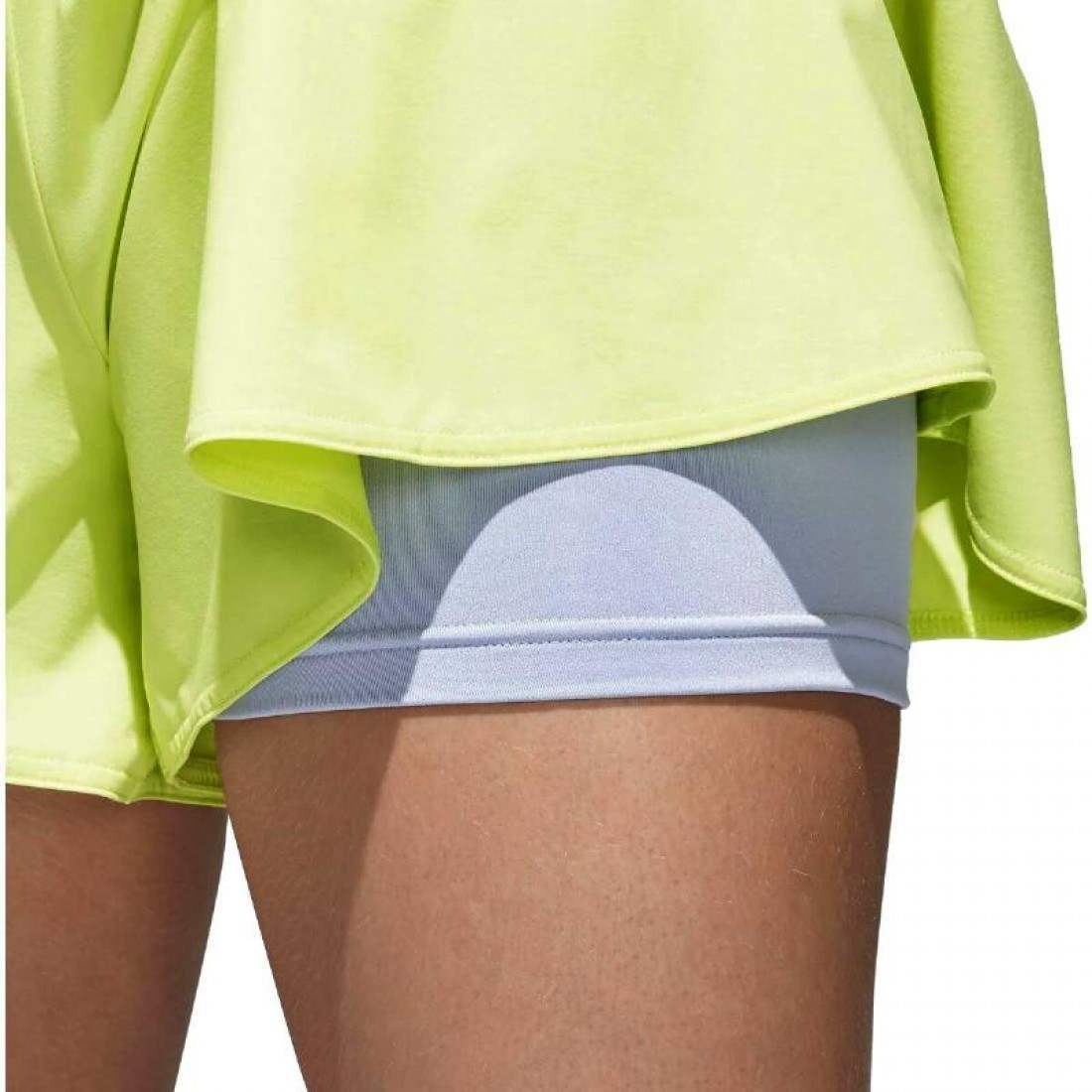 Short Adidas Melbourne Amarillo Mujer