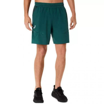 Short Asics Match 7IN Verde Oscuro