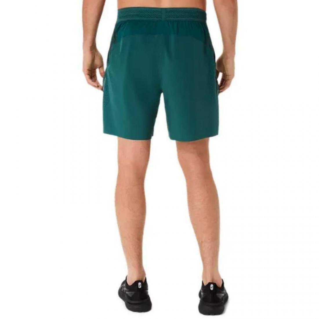 Short Asics Match 7IN Verde Oscuro